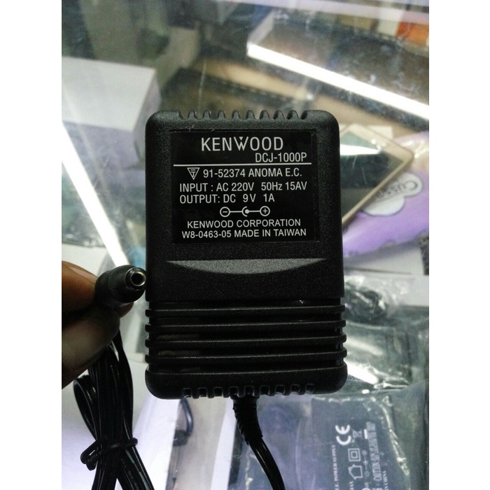 Terlaris Ac Dc Adaptor 9V 1000Ma (Kenwood) Input Ac 220Volt Output Dc 9Vol 1A