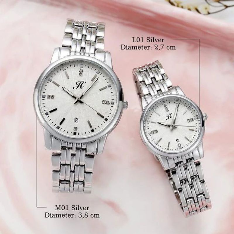 JAM TANGAN COUPLE 6003 JIMS HONEY + BOX EXCLUSIVE