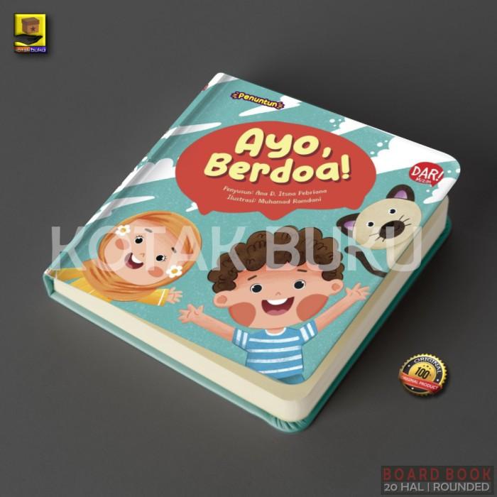 Terlaris Boardbook Anak / Ayo Berdoa / Boardbook Anak Islami / Buku Anak Islami
