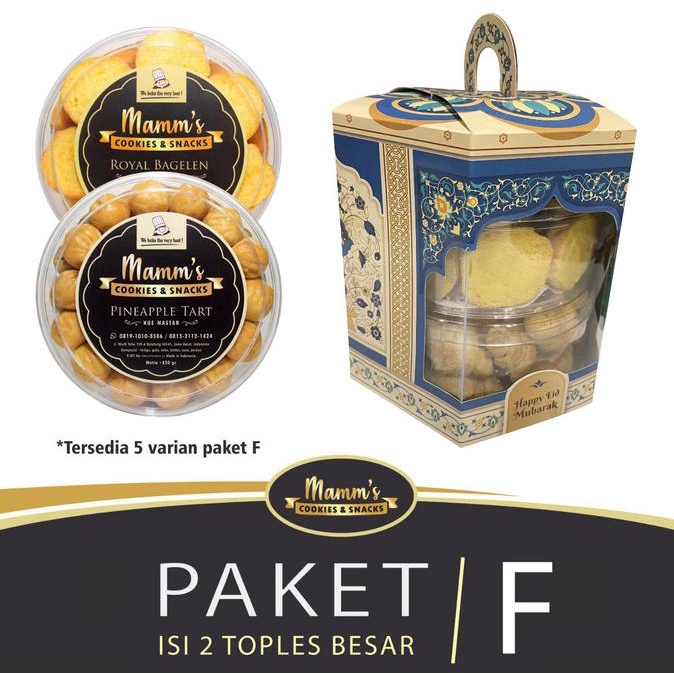 

Ready oke] Paket F - Hampers Lebaran Parcel Kue Kering isi 2 toples besar murah