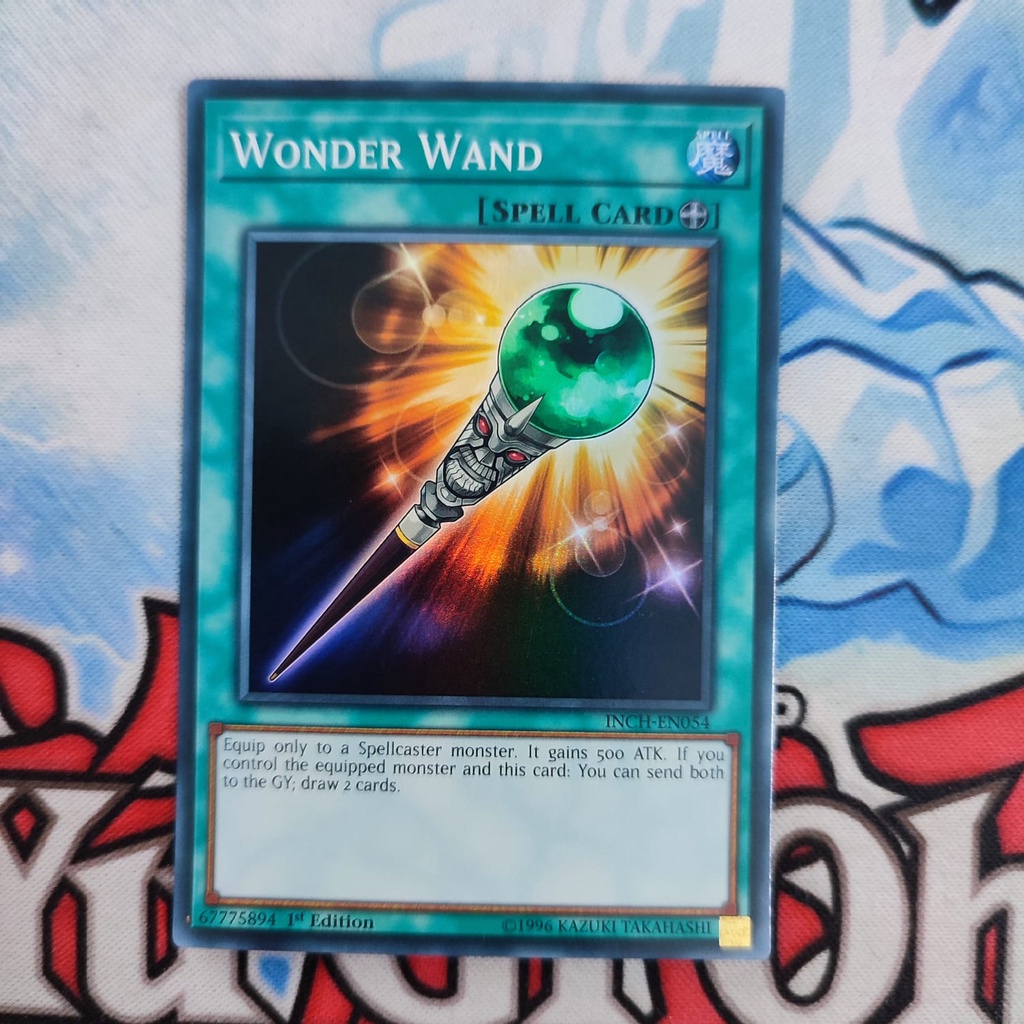 yugioh wonder wand inch super rare 1st original