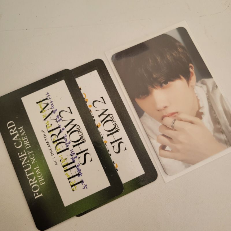 Fortune Card The Dream Show 2 Unsealed Jisung Set ( Jisung concept )