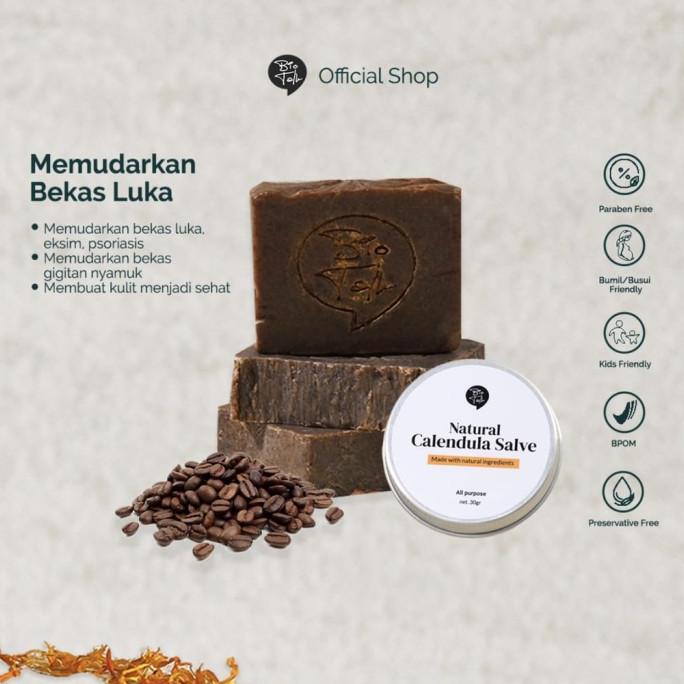 Biotalk Bundle Bekas Luka Coffee Calendula Healing Salve Bio Talk Cofe