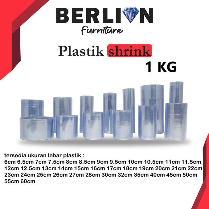 

SALE Plastik Shrink / Plastik Segel / Pvc Shrink 1 Kg 19CM - 60CM