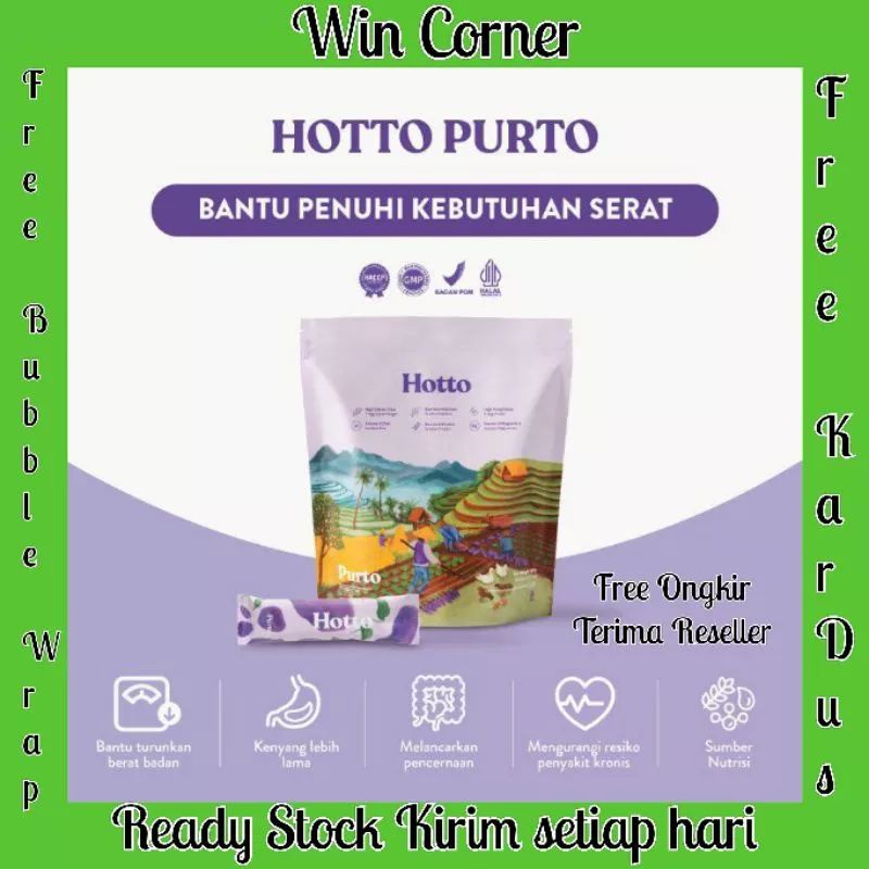 

PROMO - Terima Reseller Hotto Purto Multigrain With Purple Potato Pouch - Sarapan Peganti Makanan Sereal Meal Oat Gred Gread Cegah Gurah Darah Diabet Hipertensi Makanan Ubi Ungu - Oat Meal Sereal Multigrain Makanan Diabetesi Darah tinggi