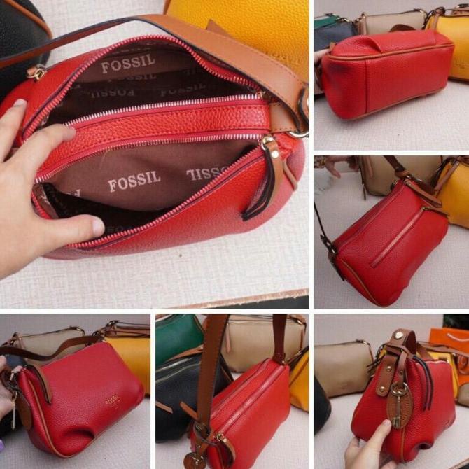 BARU Tas Fossil 2 in 1 Selempang Wanita Import Tas batam Tas handbag