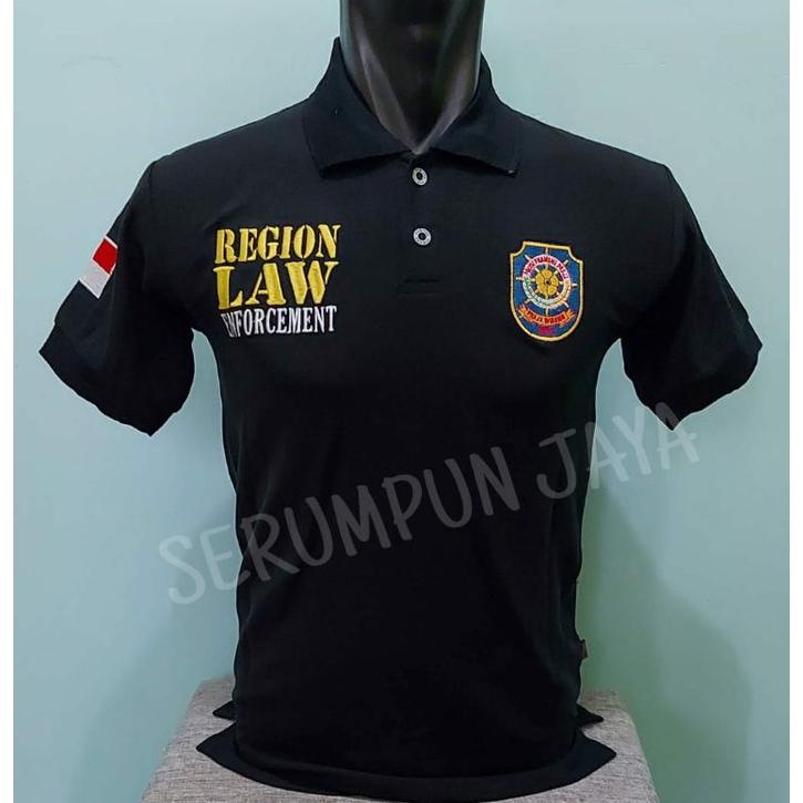 Model Baru KAOS SATPOL PP - KAOS KERAH SATPOL PP - KAOS POLO SATPOL PP BORDIR 