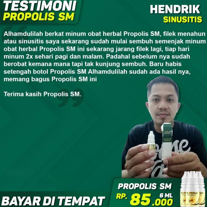 BISA COD - Obat Penyakit Sinusitis 100% Alami, Sinusitis Akut, Sinusitis Kronis, Radang Sinus - PROP