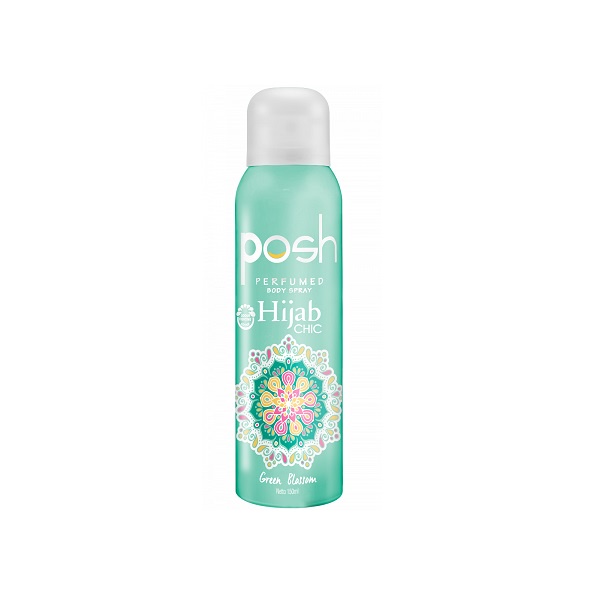 POSH BODY SPRAY HIJAB GREEN BLOSSOM 150 ML - PARFUM