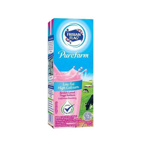 

FRISIAN FLAG UHT STRAWBERRY 225 ML - SUSU