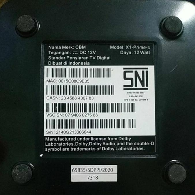 Stb Android X1 Prime C Original Belum Unlock /Root Tokojayamandiri32