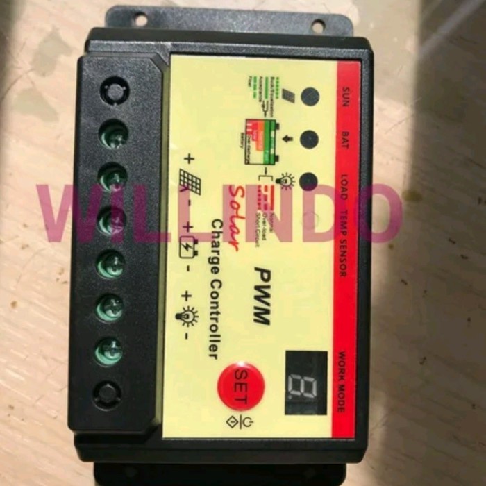 Terlaris Scc Solar Charge Controller 10A Scc10A Pwm