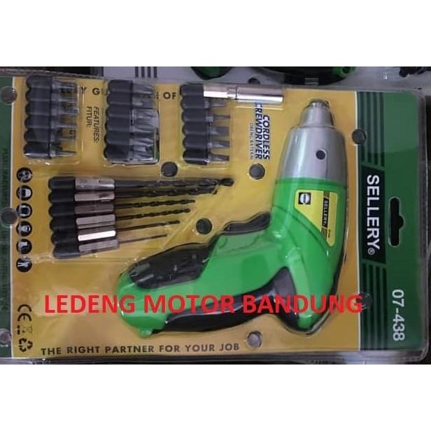 Mesin Bor Tangan Portable Cordless Kecil Charger Tanpa Kabel Serbaguna suku cadang 54PR23