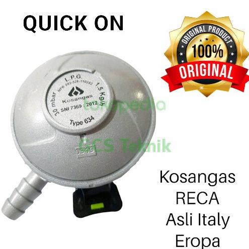 Kosangas Regulator gas LPG ASLI Denmark