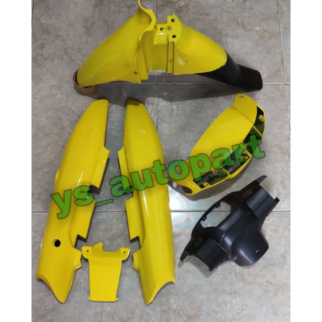 COVER BODY HALUS TORNADO/SHOGUN KEBO WARNA KUNING