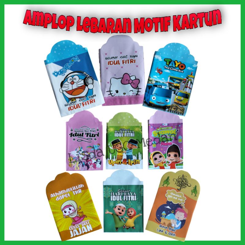 

Amplop Lebaran Medium Motif Kartun Siap Kirim(Medan)