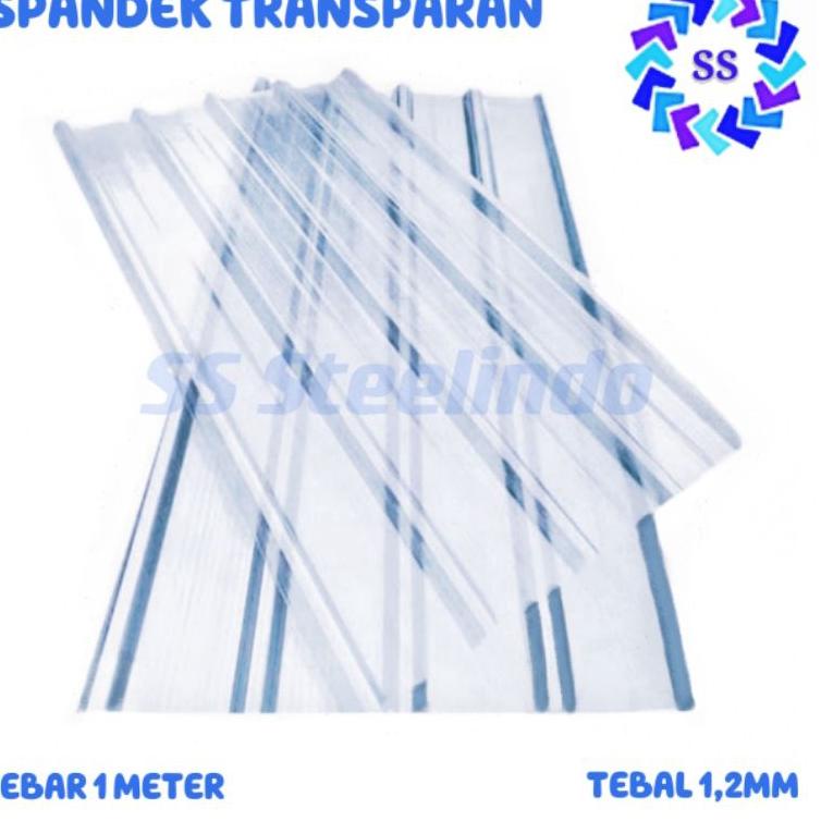 New Stock codeX3j3I ATAP SPANDEK BENING-CLEAR-TRANSPARAN PET 1,2MM DAN PC 0,8MM