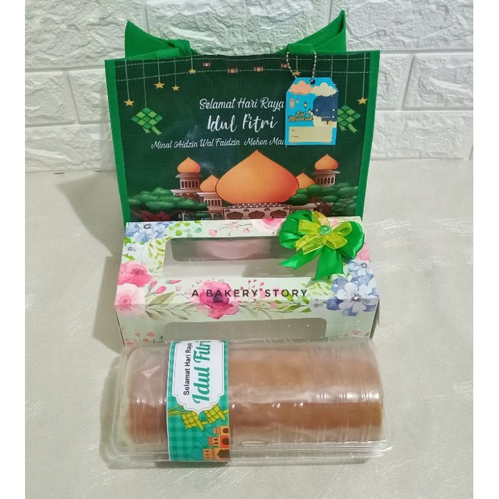 

Hampers Bingkisan Bolu Gulung LAPIS SURABAYA Idul Fitri ekonomis 3