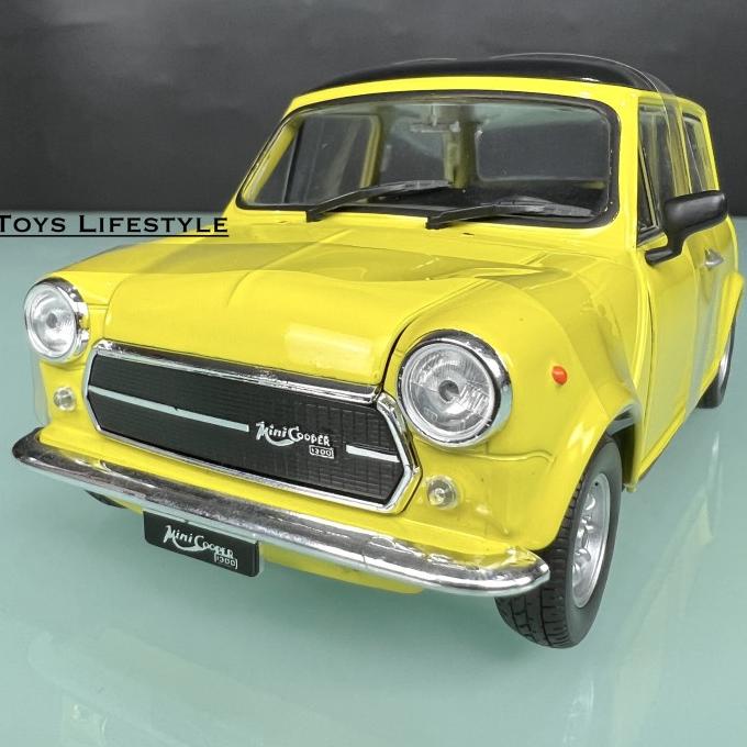 Welly Diecast - Mini Cooper 1300 Skala 1:24 (Hijau Muda)