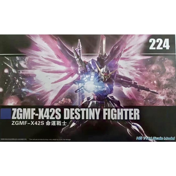 Terlaris Hgce 1/144 Zgmf-X42S Destiny Fighter Daban 224