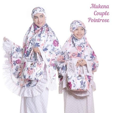 MUKENA KATUN JEPANG POINTROSE/MUKENA ANAK/MUKENA BALI/KATUN JEPANG/PAR