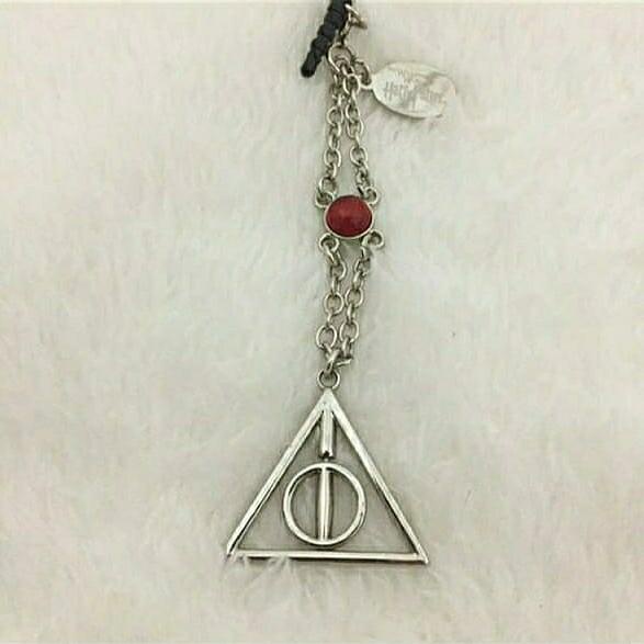 Strap/Gantungan Hp Harry Potter Deathly Hallows Original From Usj