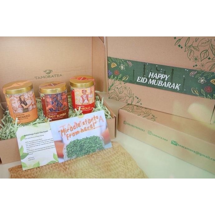

Ramadan Hampers Set Tamoratea Parsel Lebaran Premium Moringa Tisane