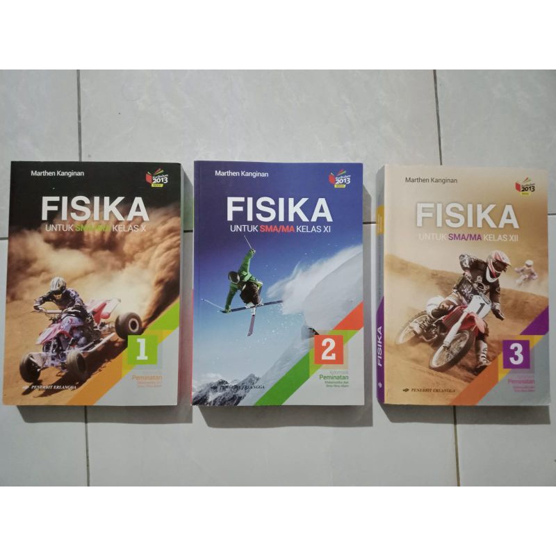 buku bekas pelajaran fisika SMA