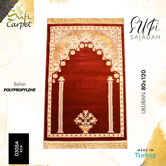 Sajadah Turki Imam 80x120 Sufi 0305A