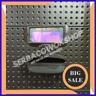Kaca Mata Las Welding Googles Otomatis Auto Darkening + Kotak Kacamata perkakas 54PR23