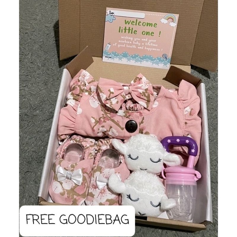 (FREE GODIEBAG) Hampers Baby Girl Jumper Set | Gift Set Baby | Kado Lahiran bayi perempuan | gift set | Kado Lahiran bayi