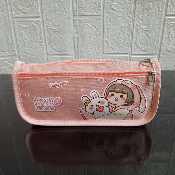 

Pencil Case Sakura Import Premium - Tempat Pensil Alat Tulis Anak