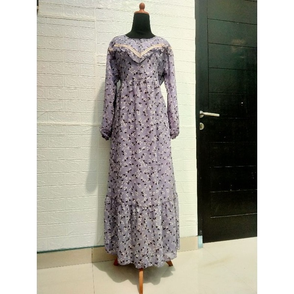 GAMIS CERUTI MOTIF BUNGA