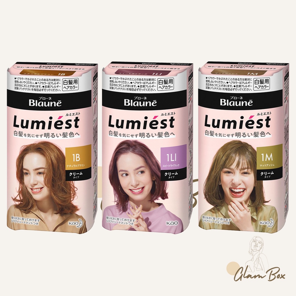 Liese Blaune Lumiest Hair Color (Penutup Uban) Semir Rambut