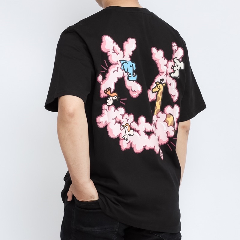 Ricky Pink Joker Black tee