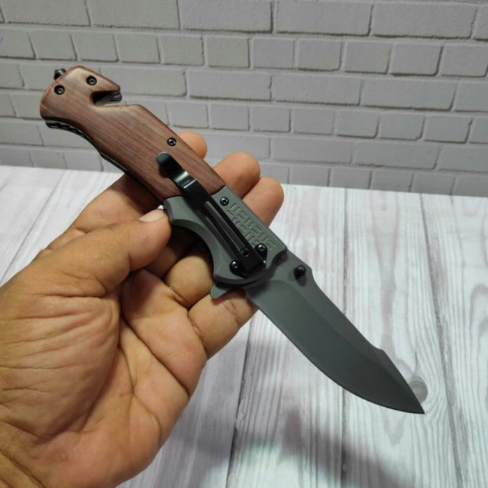 Pisau Lipat Browning Sangkur Survival Kit