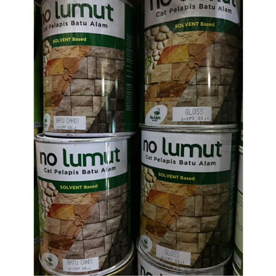 No Lumut ( Vernis Batu Alam )