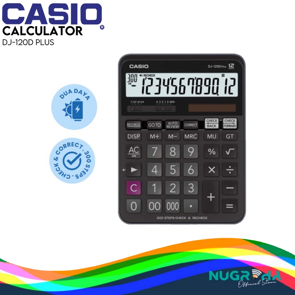 

KALKULATOR CASIO DJ 120DPLUS