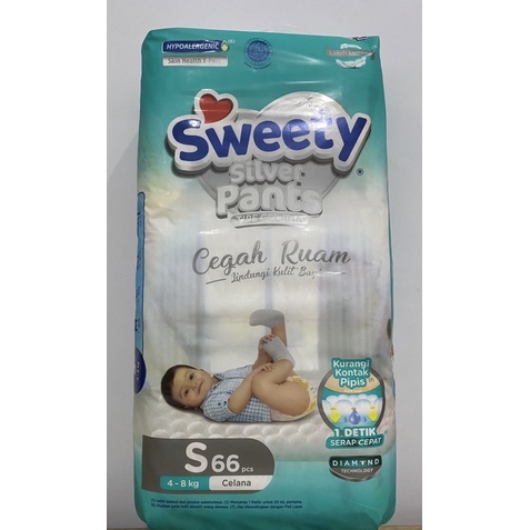 SWEETY SILVER PANTS S66