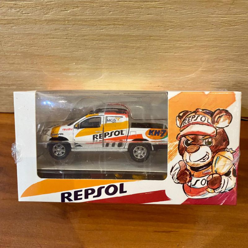 BMC BM CREATIONS ISUZU 2018 D - MAX (RHD) REPSOL OIL W/ACC PACK
