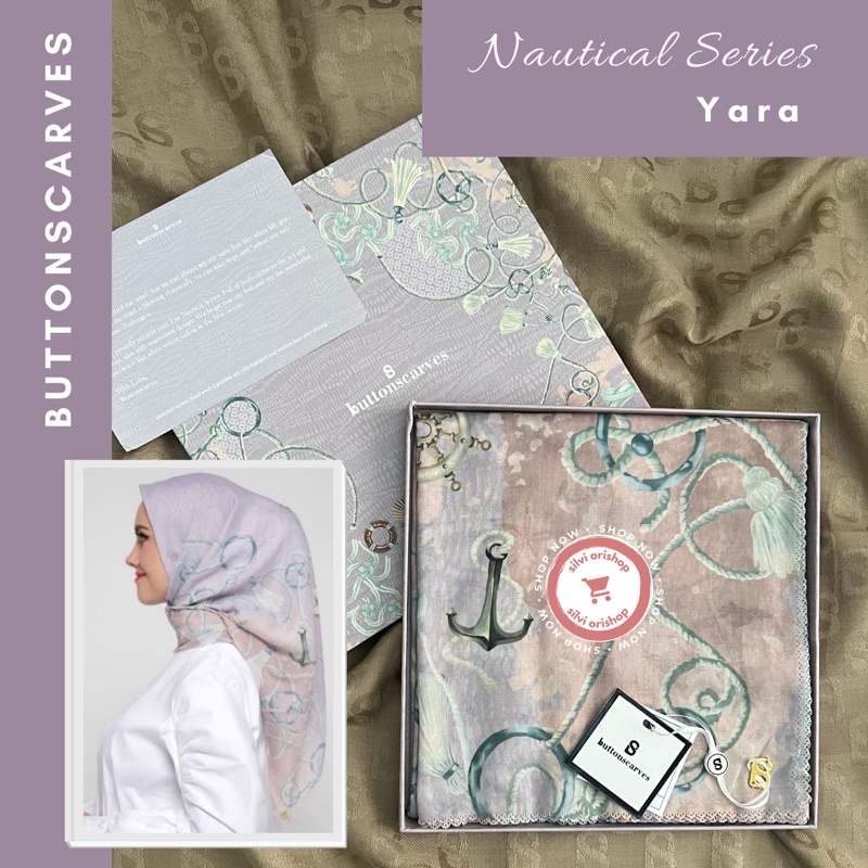 Buttonscarves Nautical Yara