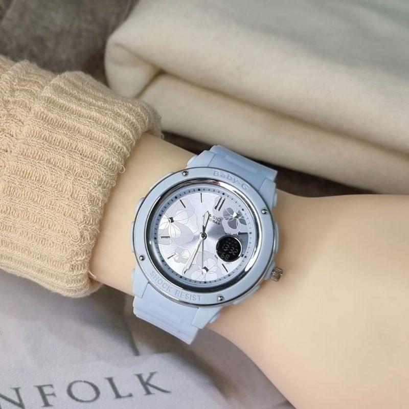 Jam Tangan Baby G Wanita Dualtime Tahan Air Kasual Bisa Bayar Dirumah