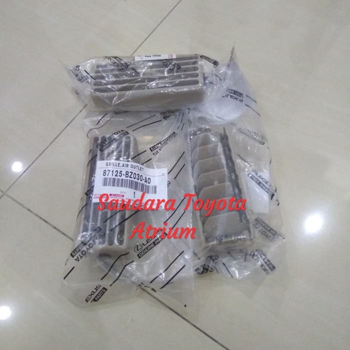 Lobang ac tengah avanza kisi kisi ac double blower avanza original