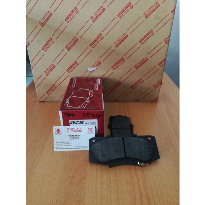TSAP Kampas Rem depan Toyota Fortuner TRD Hilux double cabin 2012-2015