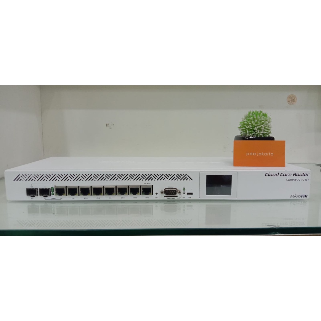 MikroTik Cloud Core Router CCR1009-7G-1C-1S+ | CCR1009 7G 1C 1S+ | CCR 1009 7G 1C 1S+