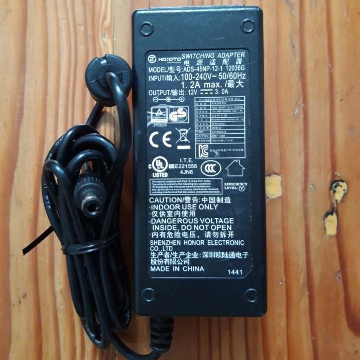 Terlaris Switching Adaptor Hoioto 12V~3A Original