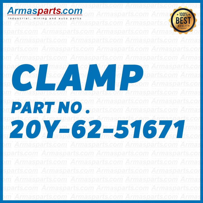 Clamp 20Y 62 51671 20Y6251671 20Y-62-51671