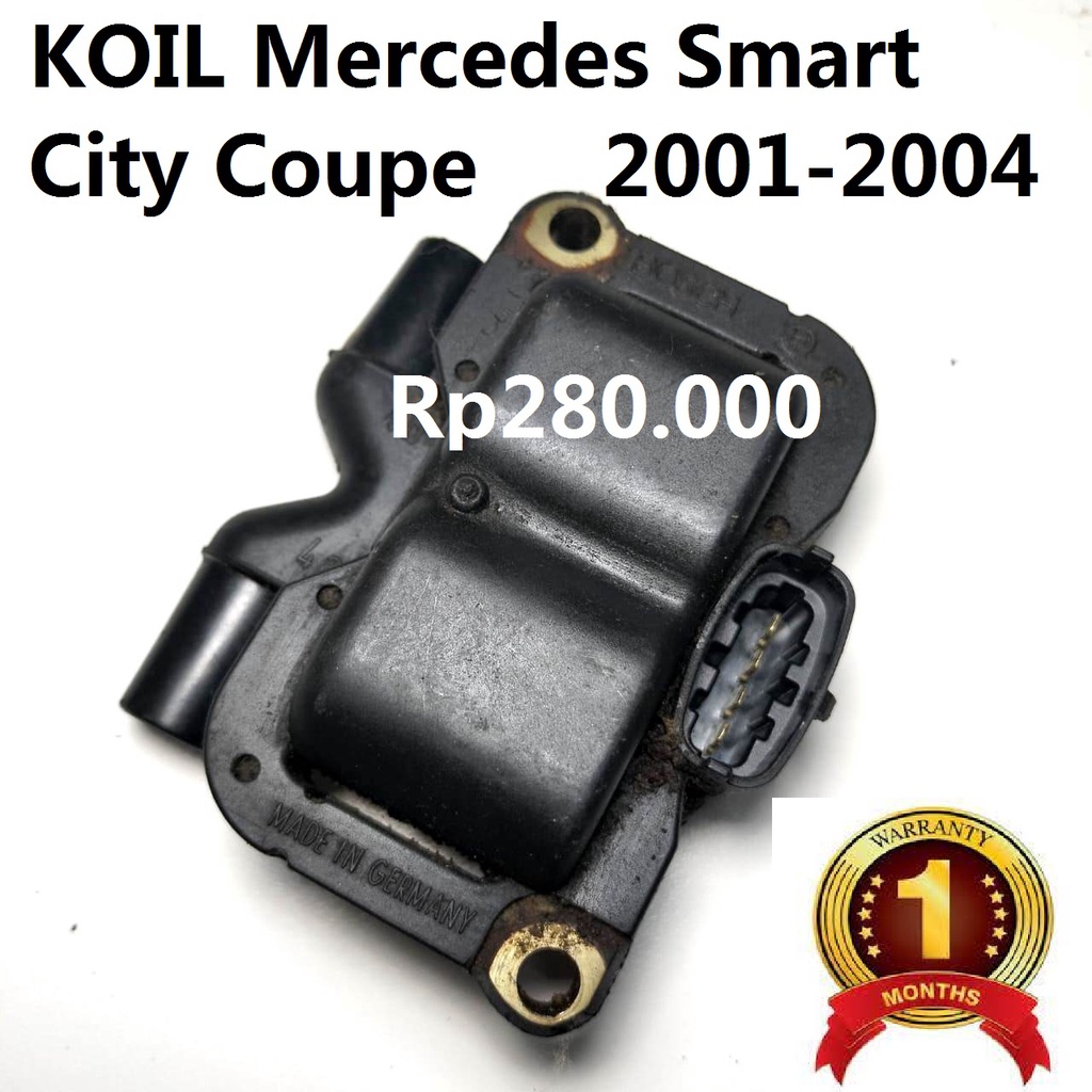 KOIL COIL Mercedes MERCEDES-BENZ Smart City Coupe Fortwo Roadster 0.6L Coil IGNITION Coil A000158770