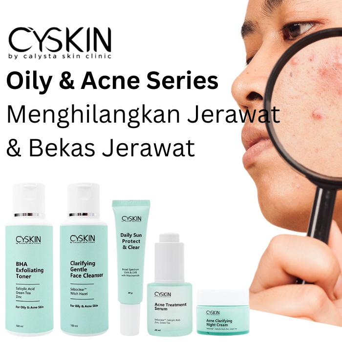 Paket Skincare Jerawat & Pelembab Asli Calysta