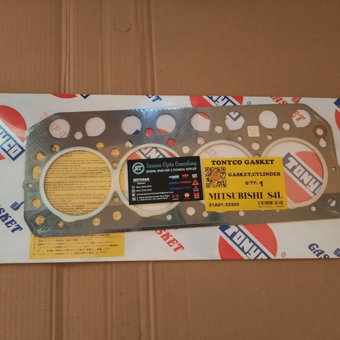 TSCC gasket cylinder head mitsubishi s4l gasket cylinder head merk tonyco